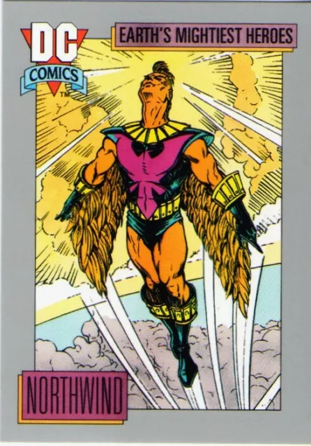 NORTHWIND (DC COMICS Cosmic Series 1, 1992 Impel) [NEAR MINT+] Card #66 ...