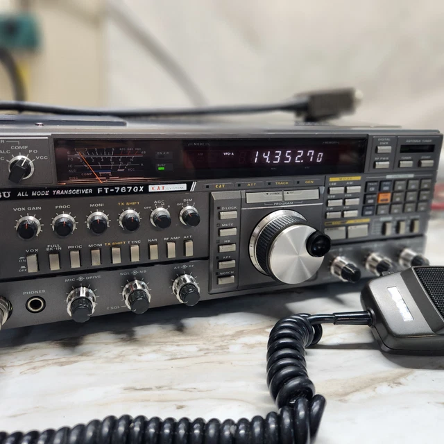 YAESU FT-767GX HF UHF VHF radioaficionado transceptor todo modo EUR 209 ...