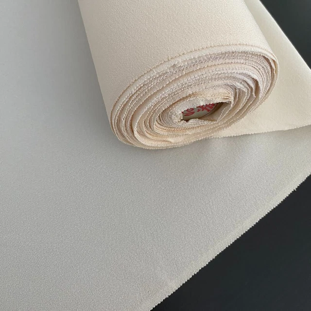 Hama Chirimen #A Bolt By Yard UnUsed UnDyed Japanese Kimono Silk BS83