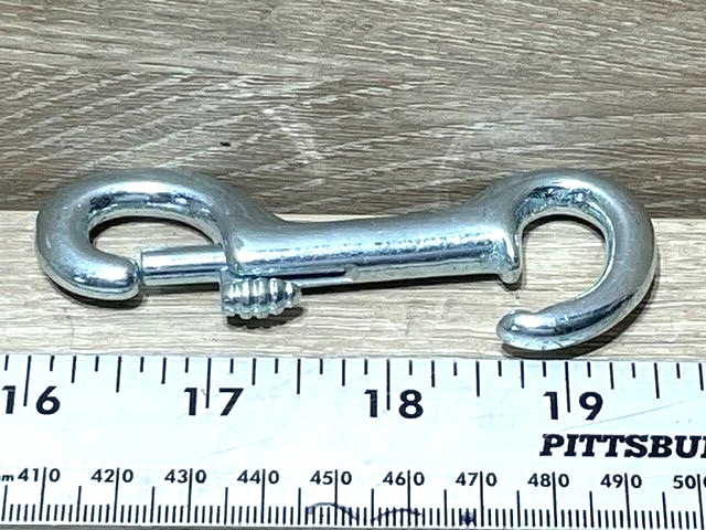 Campbell T7606011 3/8" Open Eye Bolt Snap Lot Of 2  FREE SHIPPING