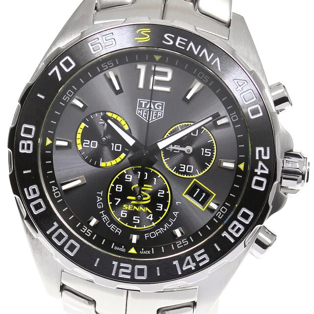 TAG HEUER CAZ101AF Formula 1 Ayrton Senna Chronograph Quartz Men s Beauty 745