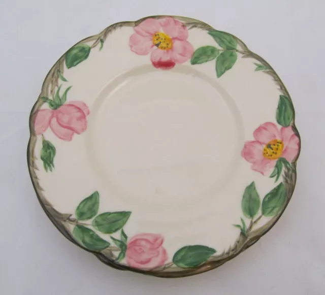 Set of 4 (Four) Franciscan Desert Rose 6-1/4" Bread & Butter Plates California