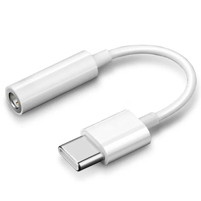 Usb-C Tipo C Adaptador Puerto A 3.5MM Aux Audio Jack Auriculares Cable Eeuu ♪