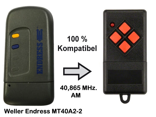 Ersatz Handsender für Weller SD 1 Kanal 40,685 Hz A EASY TEC 40 1 Ersatz Handsender für Weller SD 1 Kanal 40,685 Hz A EASY TEC 40 1