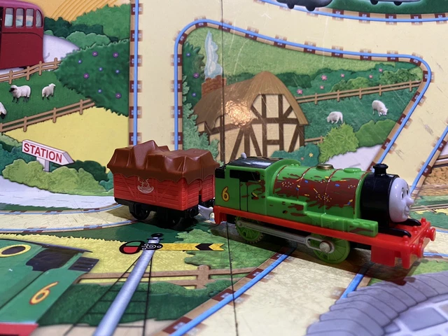 THOMAS AND FRIENDS trackmaster trains Chocolate Covered Percy