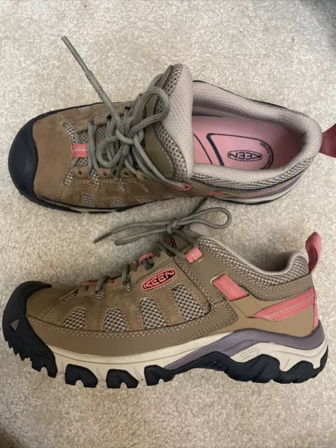 KEEN TARGHEE VENT Water Repellent Hiking Shoes Brown Tan US Women's ...