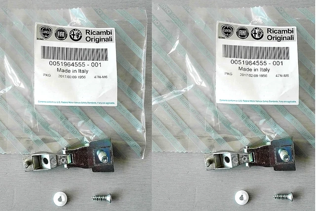 2X KIT DI RIPARAZIONE MANIGLIA ESTERNA ORIGINAL Alfa Romeo 147 supporto cernier