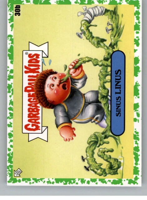 2020 Topps Garbage Pail Kids Series 2 35th Anniversary Booger Green Puke PFL