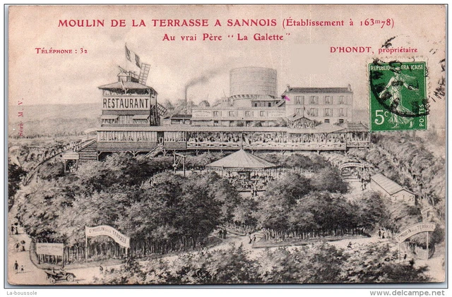 95 SANOIS - the mill of the terrace.