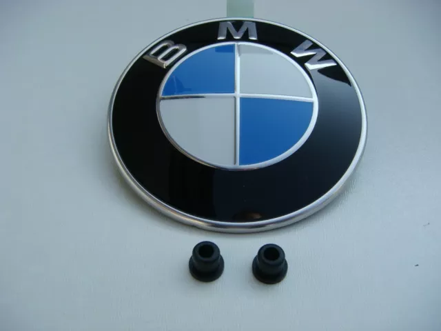 Neu Original BMW 3D Motorhauben Plakette Ø 82mm 7499154 3er E90 E91 E46 E36 E30 3