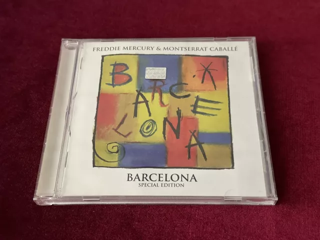 Freddie Mercury Montserrat Caballe BARCELONA CD 1992 HTF - Free Post