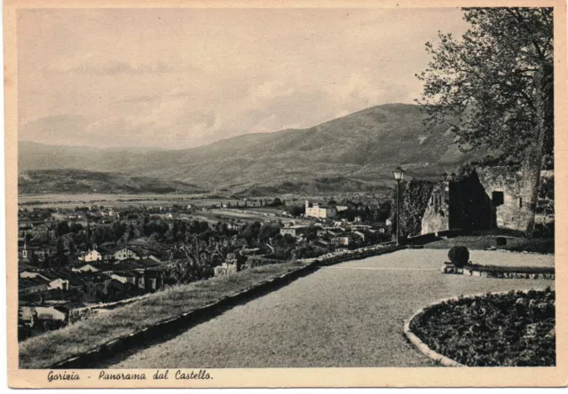 go 027 Anni 50 GORIZIA Panorama dal Castello - non VG Ed. Cadel Trieste