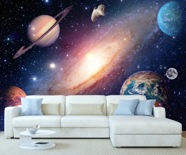 SPACE SOLAR SYSTEM Wall Mural Photo Wallpaper Picture Self