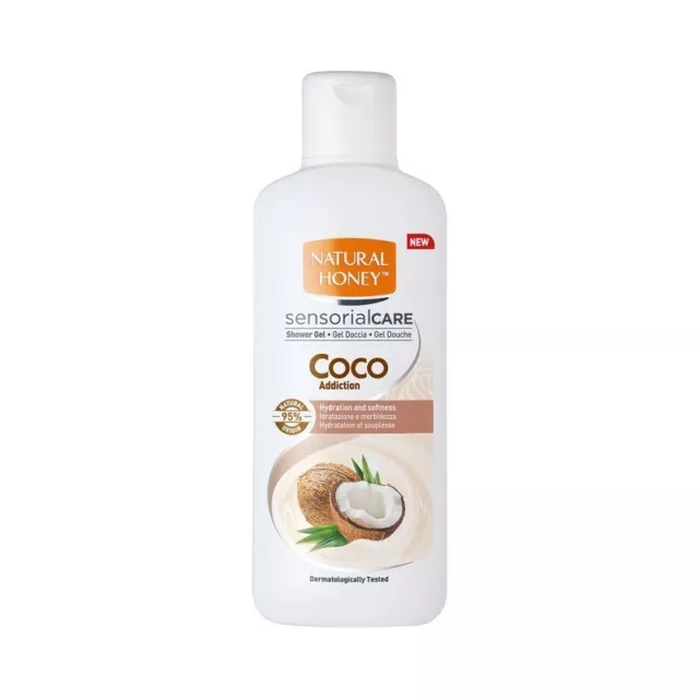 NATURAL HONEY Coco Addiction - Hydrating Shower Gel 650 ml