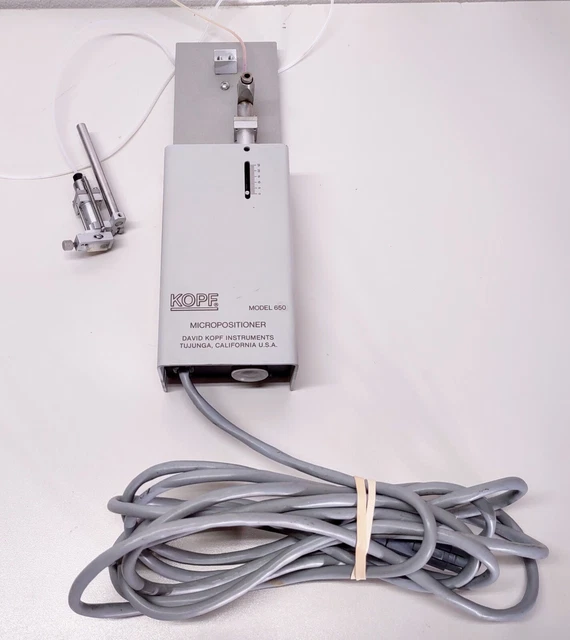 Kopf Model 650 Micropositioner Untested. Sold AS-IS