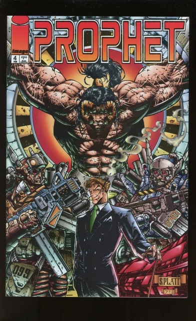 Prophet #4 Near Mint 9.4 Stephen Platt Variant Cover 1994 Image Comics