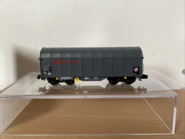 MODELLBAHN UNION MU 3336034 N 1/160 Wagon À Bâche « ERMEWA » Édition Limitée