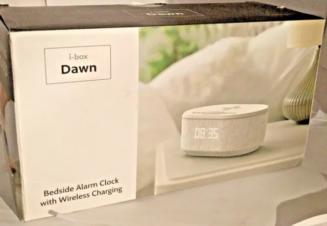 Réveil électrique haut-parleur sans fil chargeur radio Bluetooth i-box aube