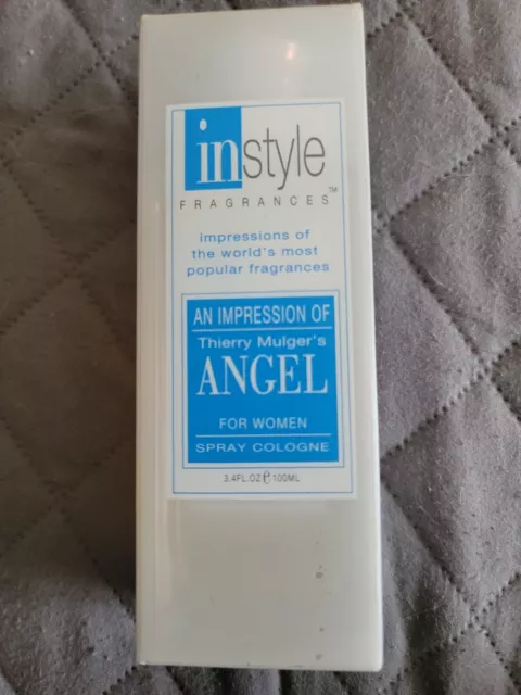 Instyle Fragrances Inspired by Thierry Mugler's ANGEL Eau de Toilett 3.4oz. NEW Instyle Fragrances Inspired by Thierry Mugler's ANGEL Eau de Toilett 3.4oz. NEW