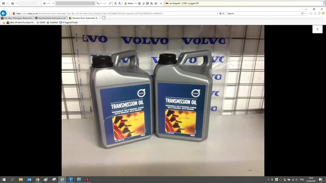 Genuine Volvo XC60/XC70/V60/V50/XC90/S60 Automatic Gear Box Oil 8lts 31256775
