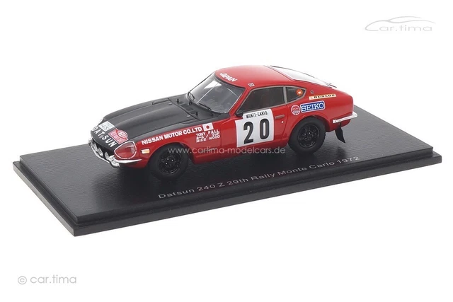Maquette de voiture en plastique DATSUN FAIRLADY 240Z1972 MONTE-CARLO