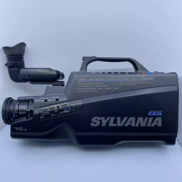 sylvania vhs camcorder