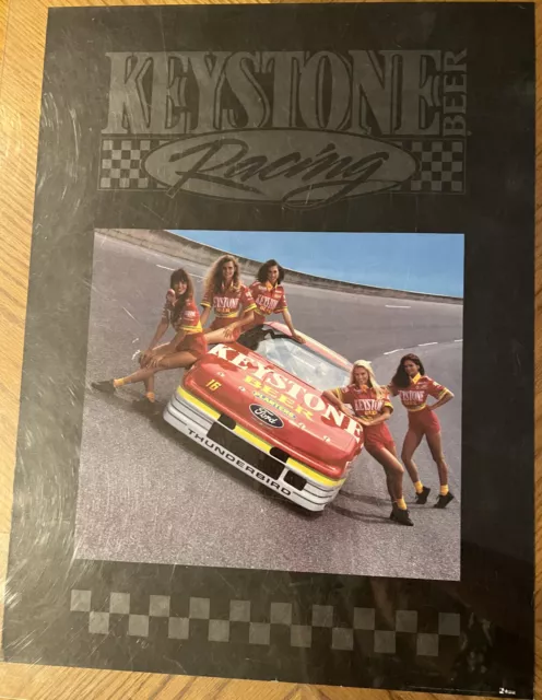 15 X 20 Keystone Beer Racing Poster