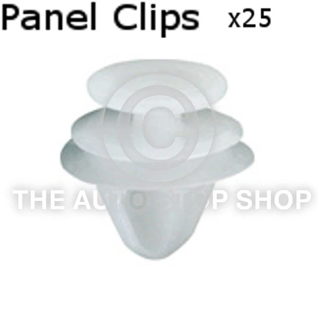 ID/DS Agrafes de panneau de porte (plastique vert rond) [10] - Citron