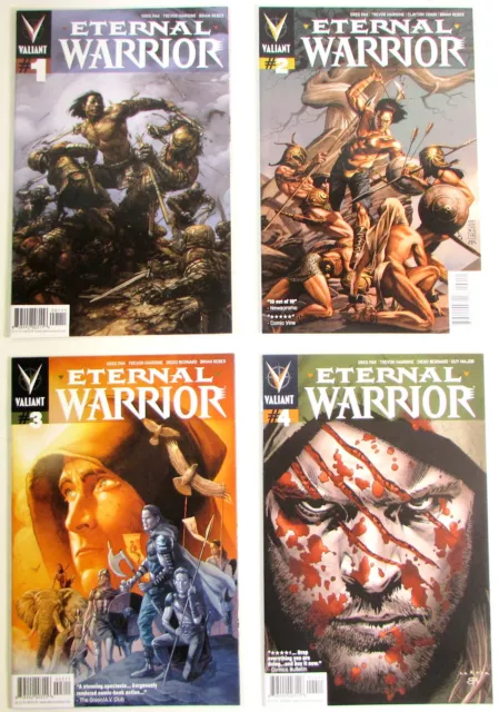 Eternal Warrior Lot of 4 #1,2,3,4 Valiant Comics (2013) NM 1st Print Comic Books