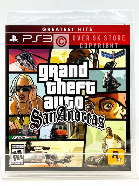 Grand Theft Auto San Andreas (BRAND NEW/FACTORY SEALED) PC DVD (2nd Edition)