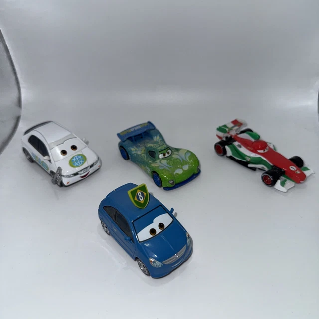Disney Cars Rv Rase Fans DISNEY PIXAR CARS Race Day Fan 4 Pack Bob Moter Francesco Veloso ...
