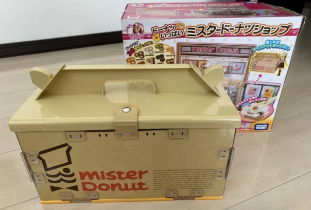 Takara Tomy Doll playhouse toy set Licca chan Mister Donut shop