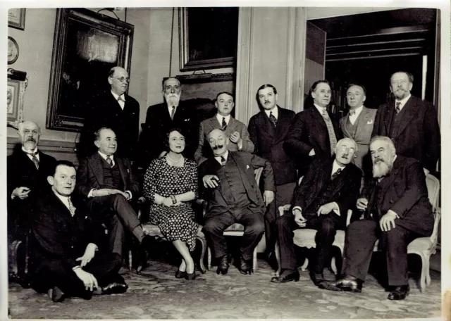 Le Jury du prix de la renaissance en 1930,Photo Meurisse