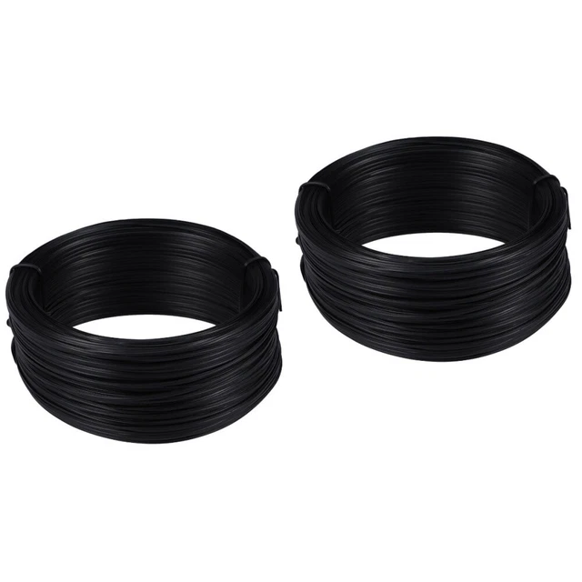 Fil De Reliure Jardin 150m - Attaches Flexibles Pour Plantes, Treillis Et Tuteurs - Vert