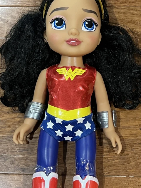 DC SUPER HERO Girls Wonder Woman Toddler Doll 15” Figure $15.60 - PicClick