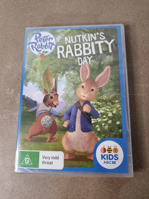 NEW SEALED: Peter Rabbit Nutkins Rabbity Day DVD ABC KIDS TV Region 4 PAL