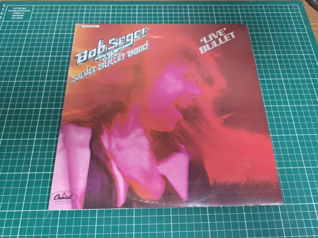 Bob Seger & The Silver Band Live Bullet 2Lp 33T Vinyle Ex Cover Ex 1978