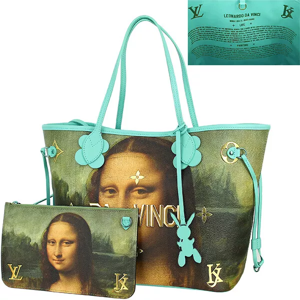 LOUIS VUITTON Masters Collection Da Vinci Mona Lisa Speedy 30 Handbag M43372