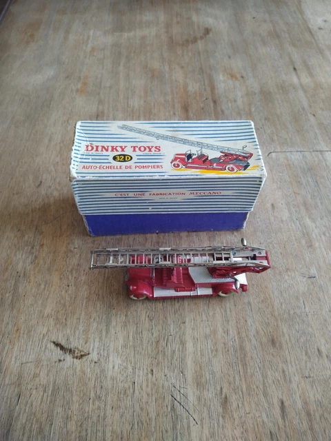 DINKY TOYS 32D Camion Auto-échelle de pompiers DELAHAYE EUR 50,00 - FR