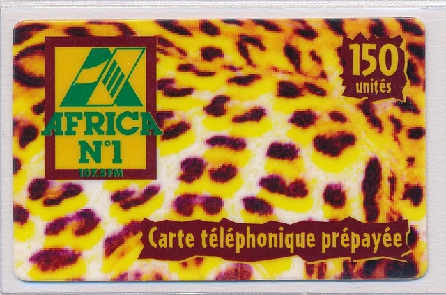 Cartolina Carta Prepagata Africa N° 1 Rif. Pad 65