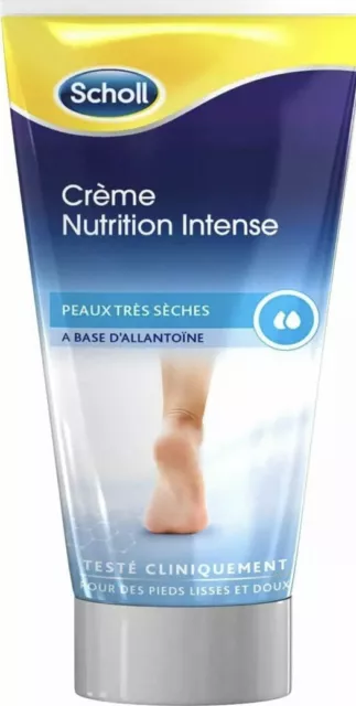 SCHOLL - Crème pieds secs Nutrition Intense - Le tube de 75 ml pedicure