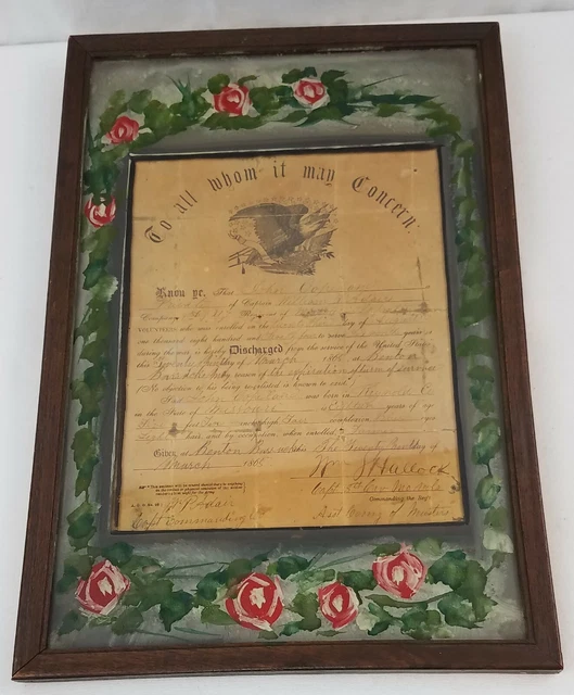 Civil War Document 1865 MISSOURI Infantry 47th Regiment Adair Copeland Discharge Civil War Document 1865 MISSOURI Infantry 47th Regiment Adair Copeland Discharge