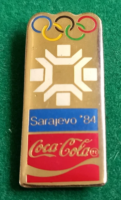 PIN'S BANQUE - carte Visa / Jeux olympiques de Nagano 1988 (doré) EUR 9