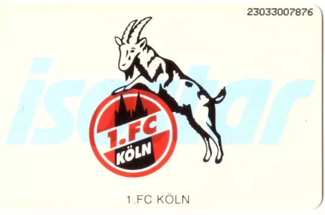 Telefonkarte K 919.93 - Isostar - Zudruck 1. FC Köln - Auflage 250