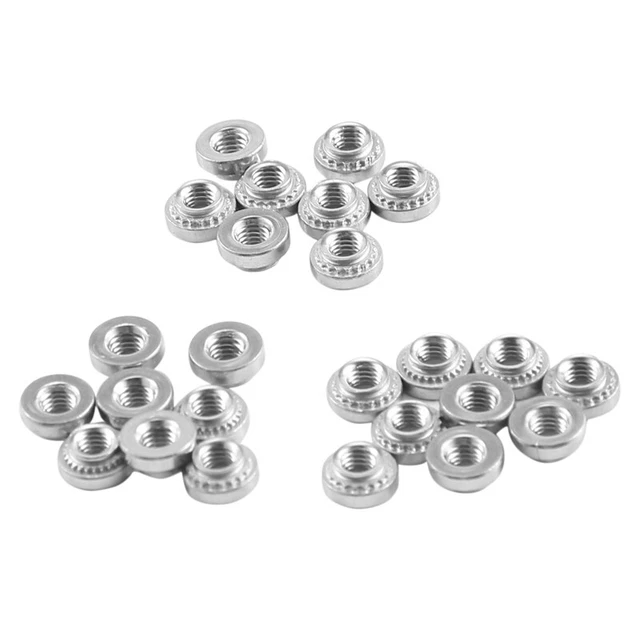 M3 de tuerca de remache autocerrable de acero inoxidable 25 piezas W6T9