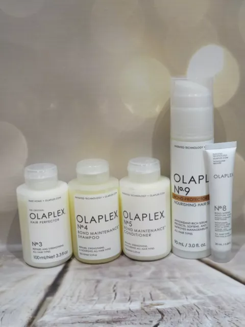 Olaplex Shampoo, Conditioner usw. Nr., 3 Nr., 4, Nr. 5, Nr. 8 & Nr. 9 - Neu