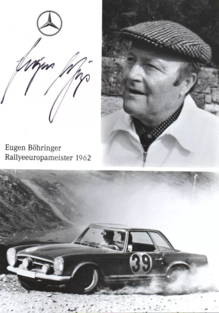 Autogramm - Eugen Böhringer (Motorsport) - Rallye