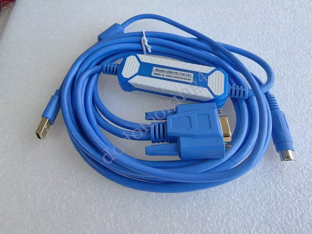 New USB-1761-1747-CP3 SLC 5/03 5/04 5/05 PLC Programming Cable USB17611747CP3