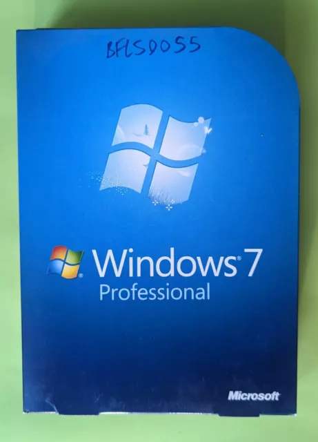 Microsoft Windows 7 Professional - Full Edition (PC) Boxed 32 & 64bit