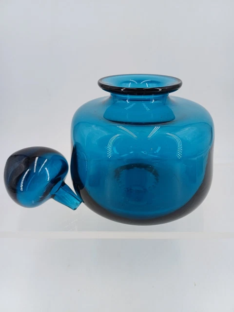 1960 2 VASES BOUTEILLE VERRE FORME-LIBRE MODERNISTE Morin Ruelland Biot Murano EUR 1.600,00 - FR